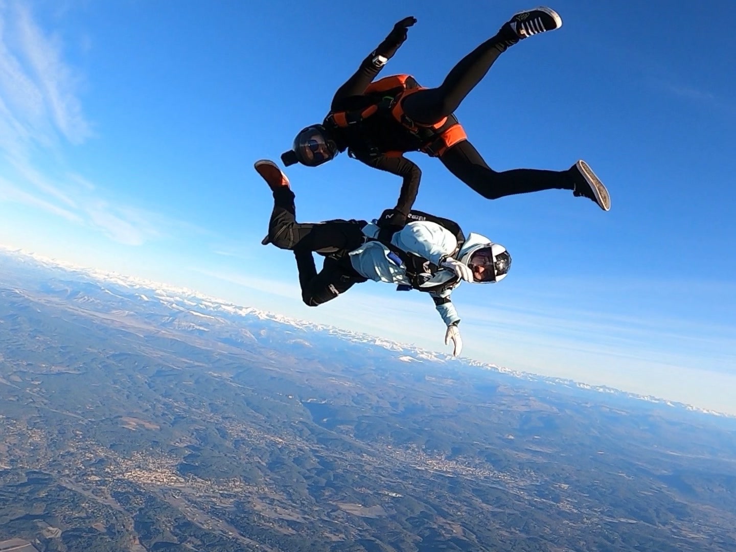 skydiving