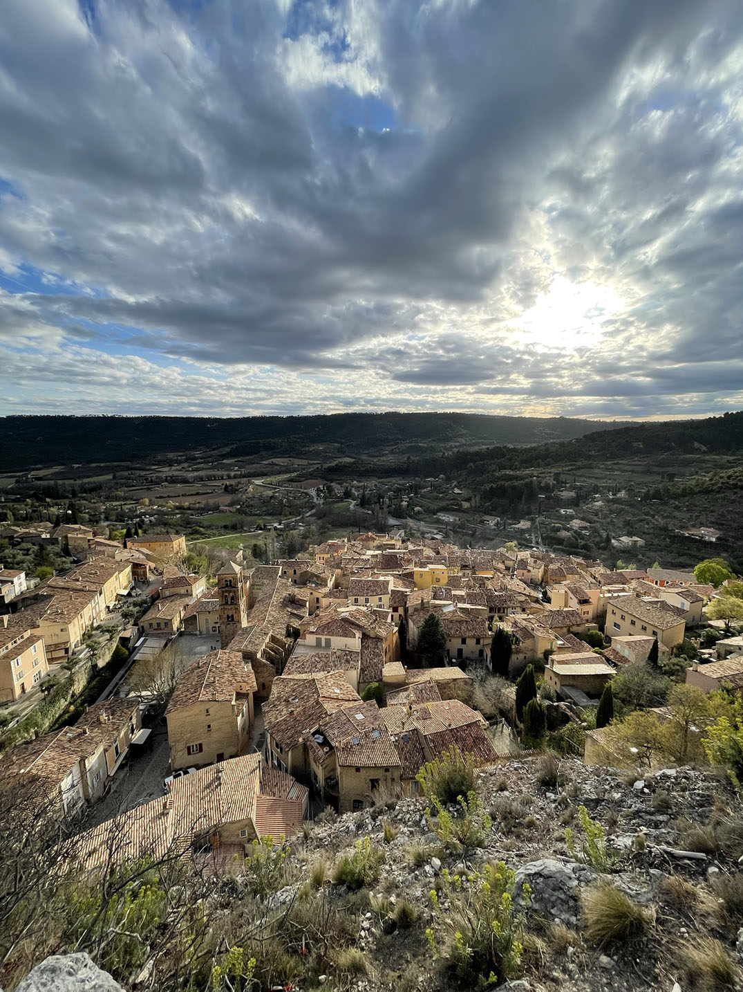 Toits de Moustiers Sainte Marie